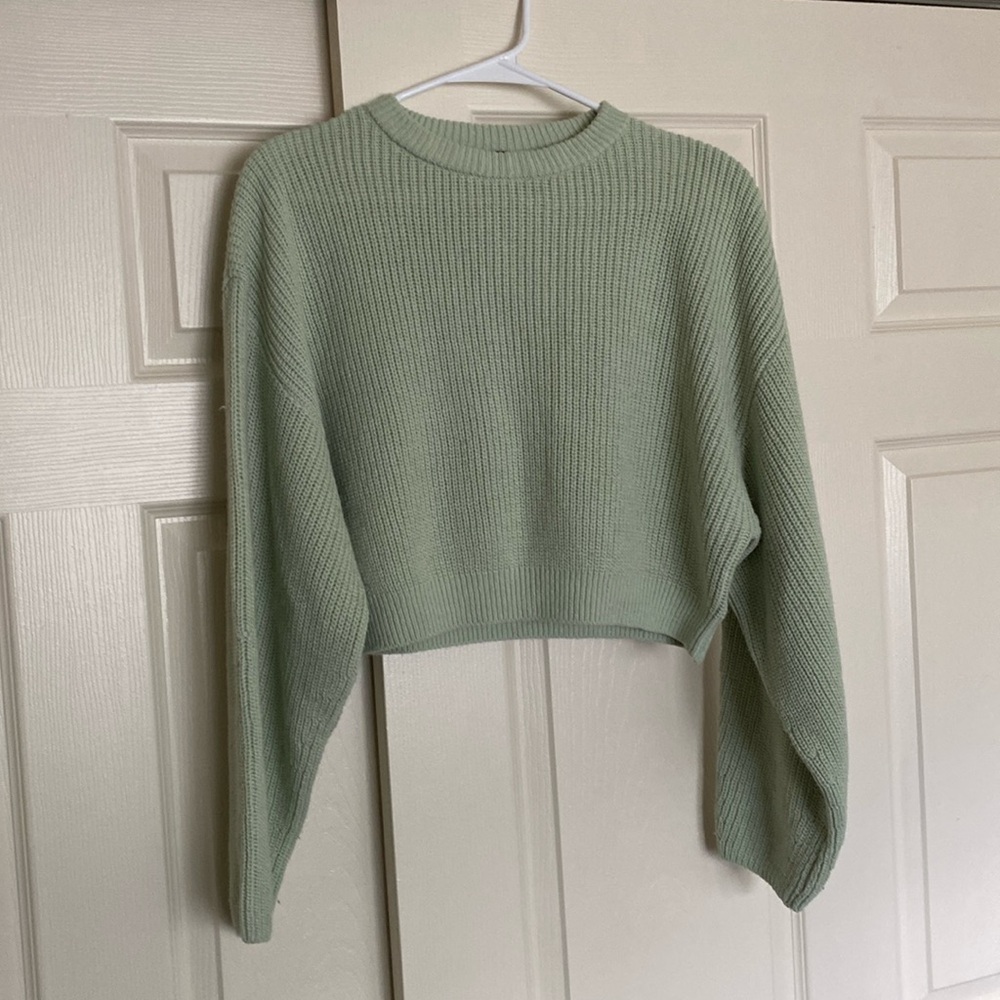 Turquoise sweater